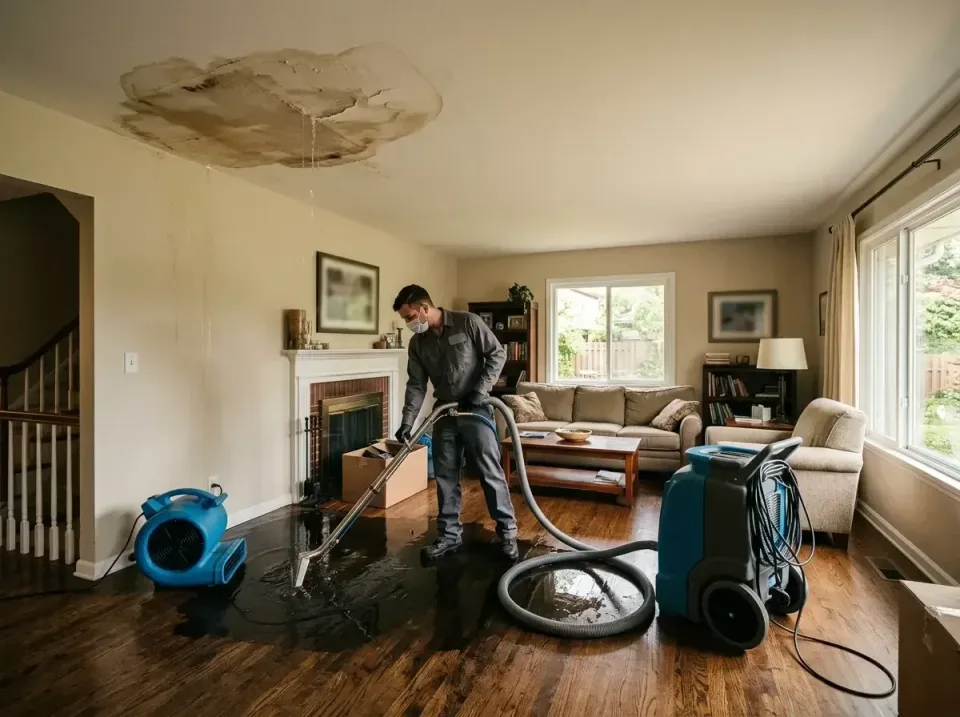 attic-pipe-burst-ceiling-drip-008 — frequently asked questions, Water Damage Restoration & Carpet Care in Redington Shores,…